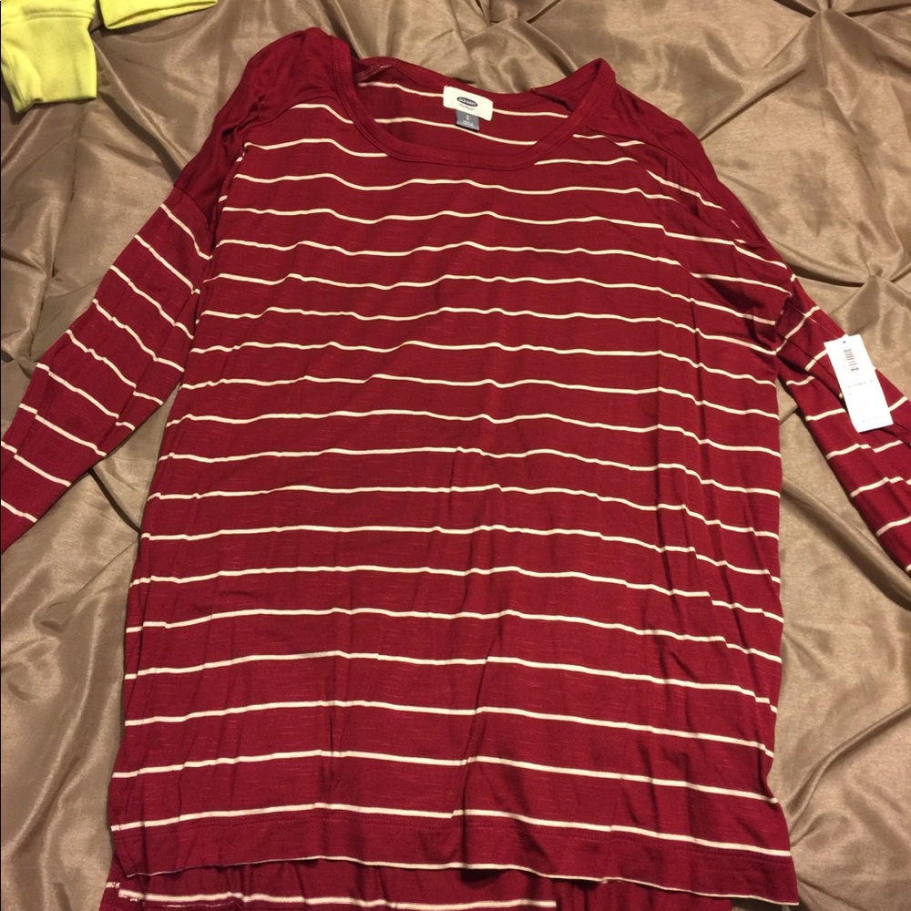 Old navy striped long sleeve tee